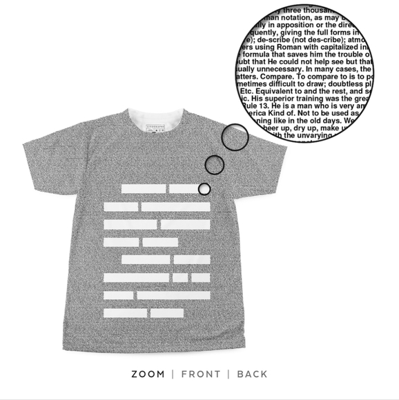 Litographs The Elements of Style by William Strunk Jr.graphic tee short sleeve S - Picture 3 of 9